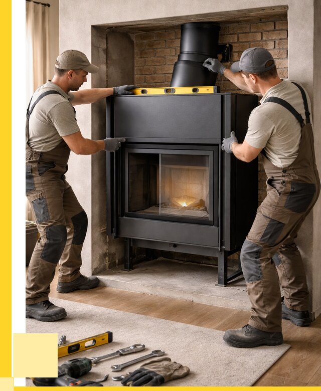 Установка каминных топок в Зеленодольске под ключ от 18630 р. | ЭриданЗлн