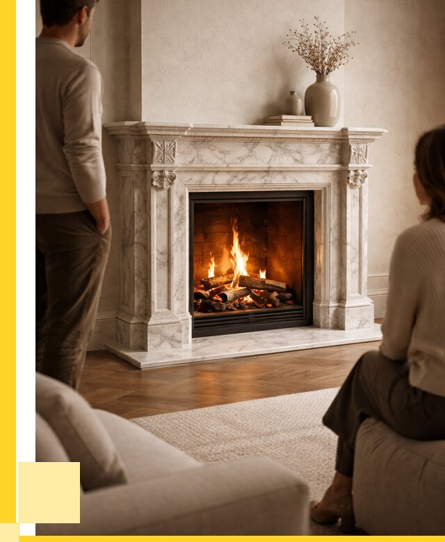 Мраморные камины под ключ в Зеленодольске от 258750 р. | ЭриданЗлн