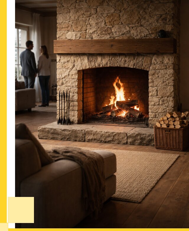 Открытые камины под ключ в Зеленодольске от 155250 р. ЭриданЗлн