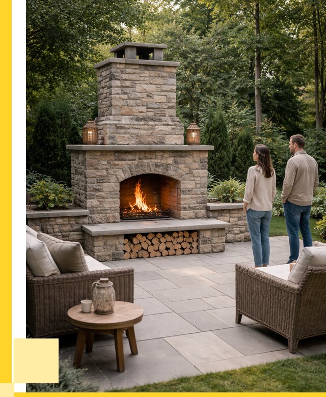 Уличные камины из кирпича в Зеленодольске от 155250 р. | ЭриданЗлн