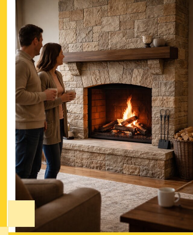 Каменные камины на заказ в Зеленодольске от 186300 р. | ЭриданЗлн