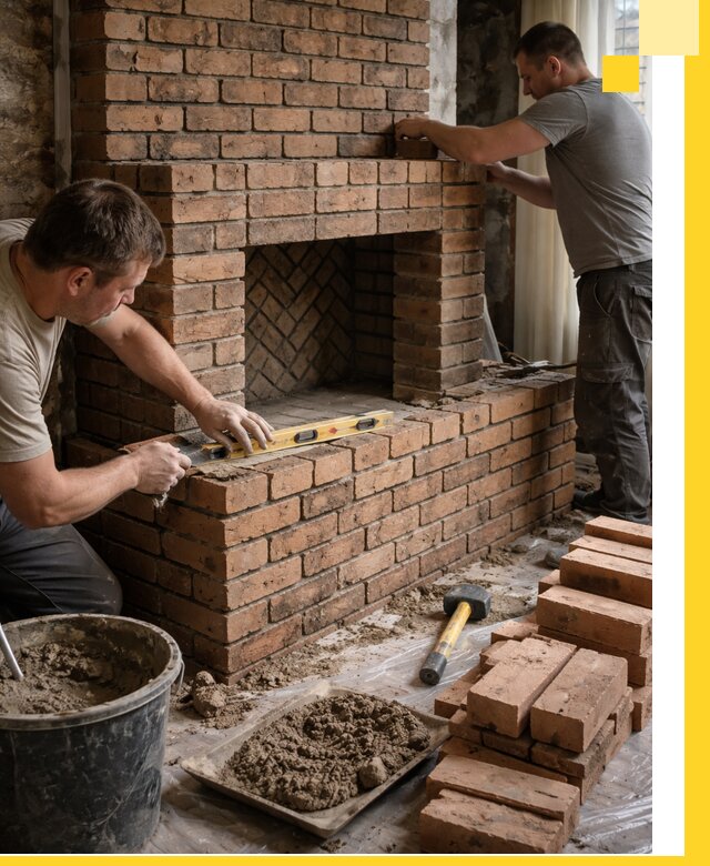 Изготовление и установка кирпичных каминов в Зеленодольске