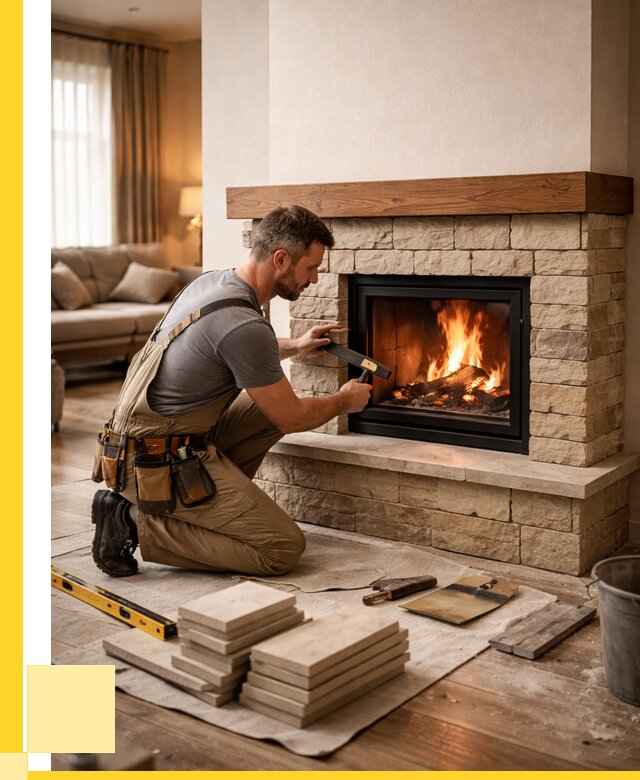 Строительство каминов в Зеленодольске от 155250 р., ЭриданЗлн - под ключ