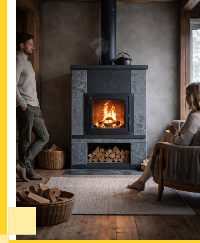 Каминопечи из кирпича в Зеленодольске под ключ от 124200 р., ЭриданЗлн