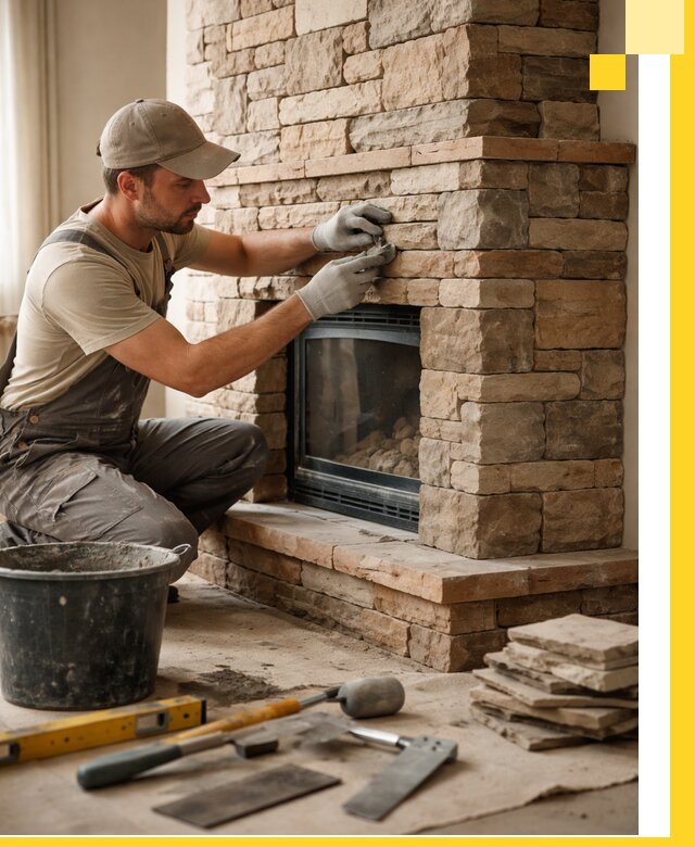 Проектирование и установка печей-каминов под ключ в Зеленодольске