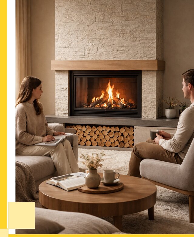 Камины со стеклом в Зеленодольске от 186300 р. | ЭриданЗлн — топки 3 стекла