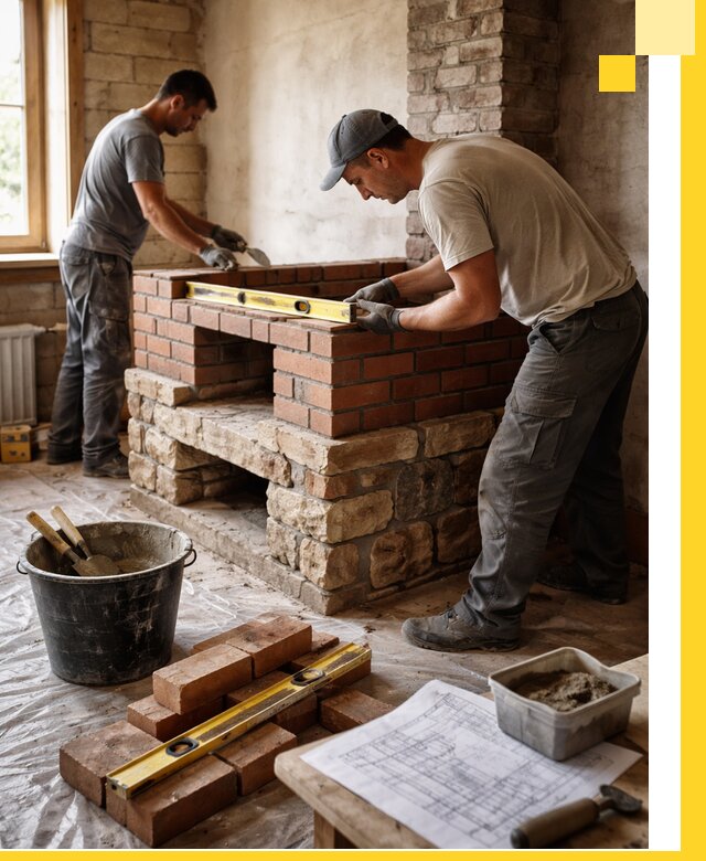 Изготовление и установка печей под ключ в Зеленодольске с гарантией