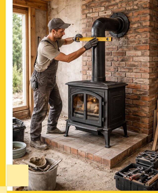 Монтаж печей установка банной печи в Зеленодольске от 15525 р. | ЭриданЗлн