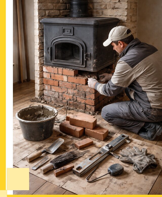 Ремонт печей в Зеленодольске от 12420 р., услуги печника ЭриданЗлн