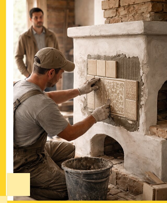 Отделка печей и банных печей в Зеленодольске от 36225 р. | ЭриданЗлн