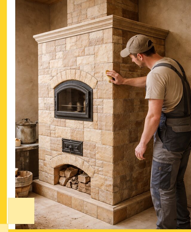 Облицовка печей в Зеленодольске от 4658 р. под ключ | ЭриданЗлн