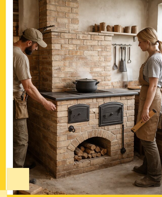 Варочно отопительные печи в Зеленодольске от 93150 р. | ЭриданЗлн