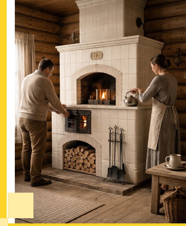 Русские печи в Зеленодольске: установка от 155250 р. ЭриданЗлн