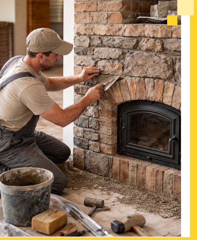 Печи для дома под ключ в Зеленодольске, установка и доставка