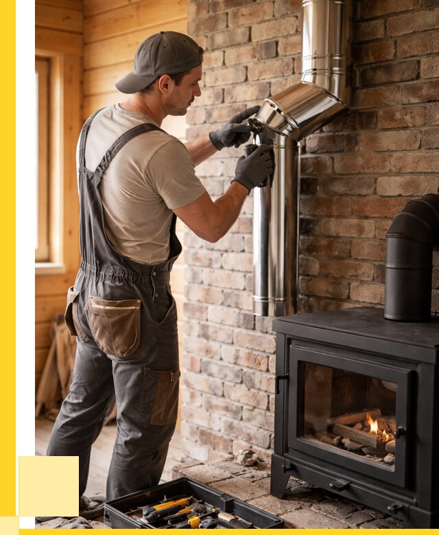 Монтаж дымоходов для печей в Зеленодольске от 7763 р. | ЭриданЗлн