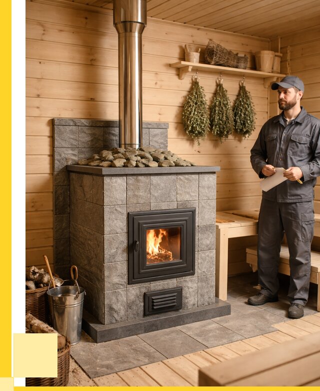 Печи для бани под ключ в Зеленодольске от 124200 р. | ЭриданЗлн