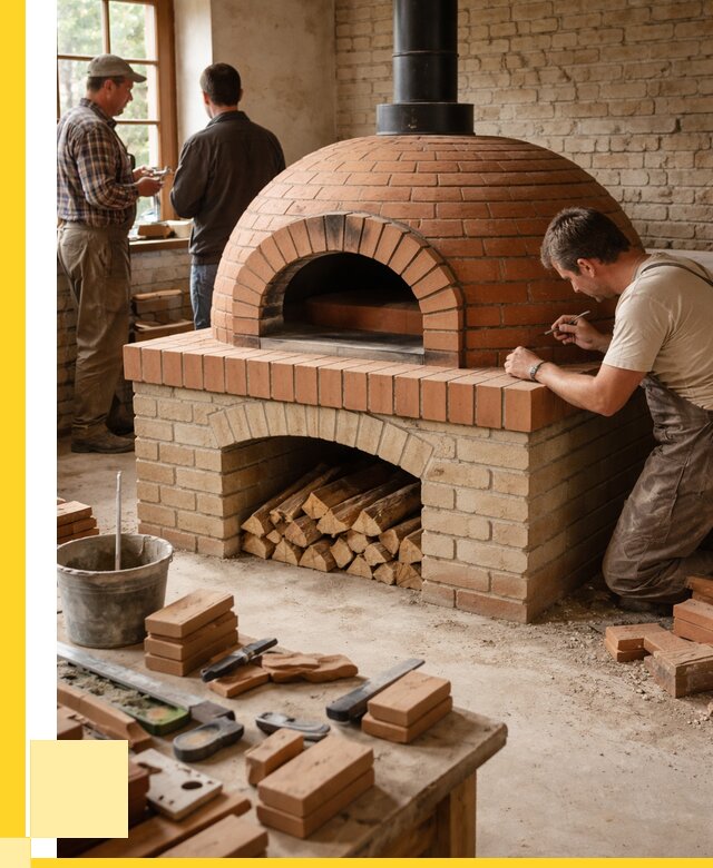 Помпейская печь дровяная для пиццы в Зеленодольске | ЭриданЗлн от 207000 р.