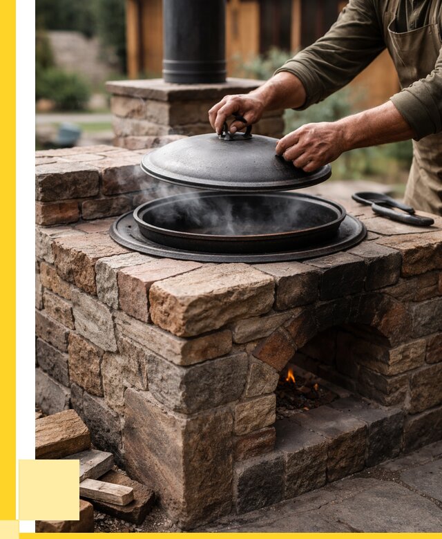 Печи для казана в Зеленодольске по цене от 18630 р. | ЭриданЗлн