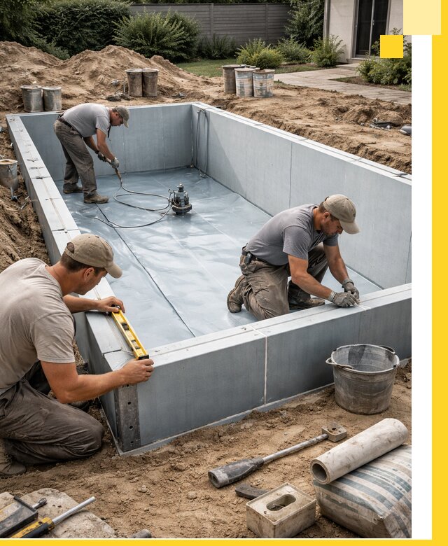 Профессиональный монтаж бассейнов под ключ в Зеленодольске с гарантией