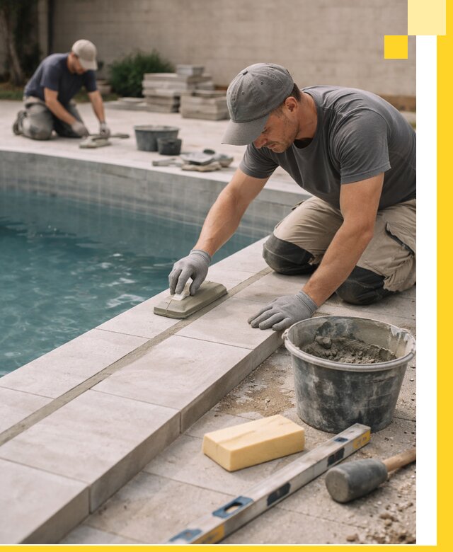 Отделка бассейнов в Зеленодольске: декоративная отделка и гидроизоляция