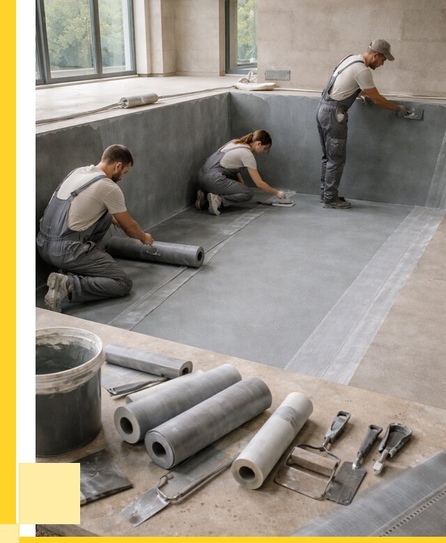 Гидроизоляция бассейнов в Зеленодольске от 2070 р., ЭриданЗлн