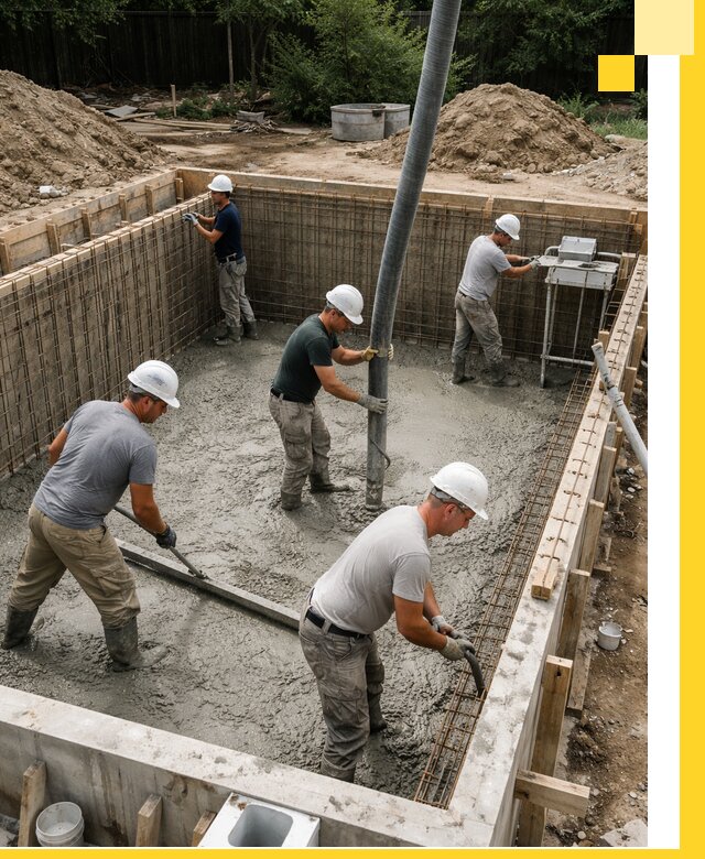 Строительство бетонных бассейнов под ключ в Зеленодольске