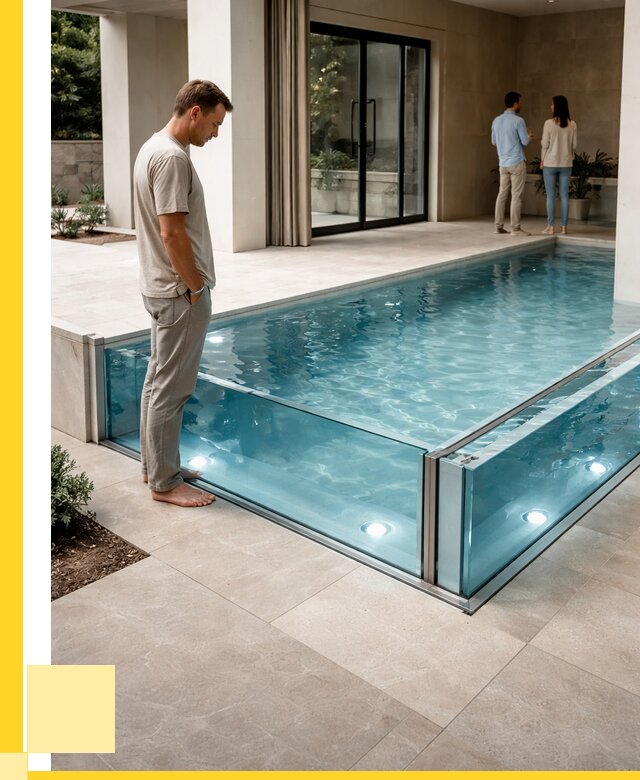 Стеклянные бассейны в Зеленодольске от 1242000 р. | ЭриданЗлн — мозаика