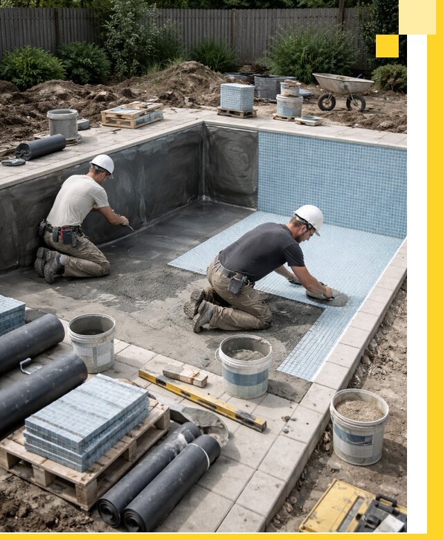 Проектирование и строительство стационарных бассейнов в Зеленодольске