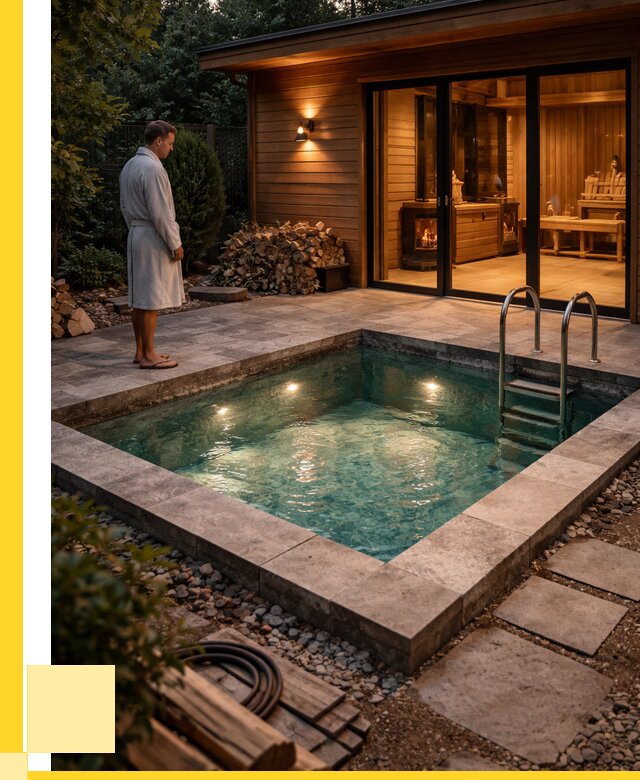 Бани с бассейном под ключ в Зеленодольске от 98325 р. | ЭриданЗлн