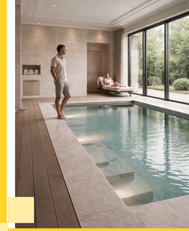 Бассейны в коттедже под ключ в Зеленодольске от 1242000 р. | ЭриданЗлн