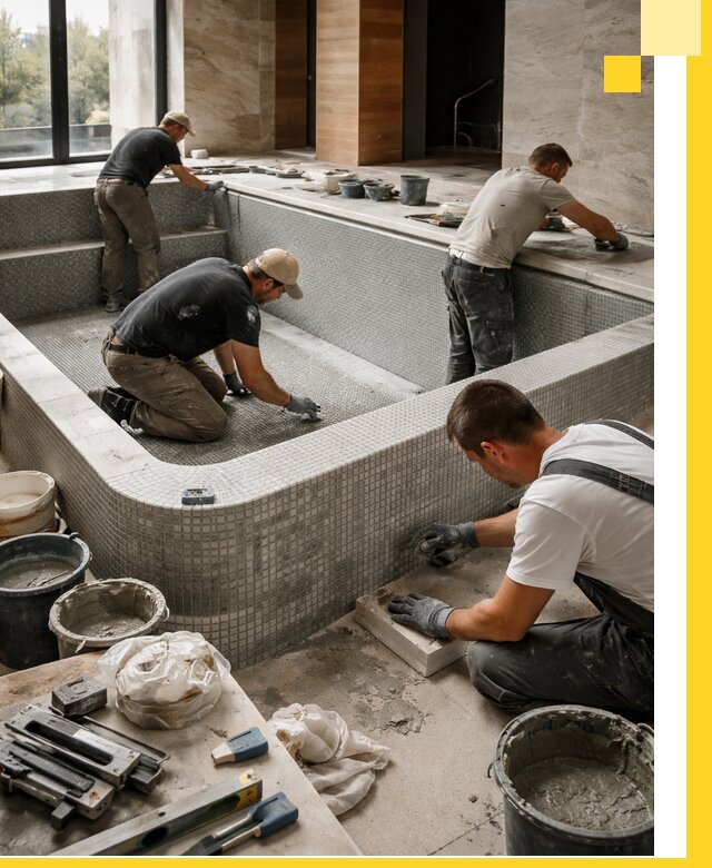 Строительство и установка СПА бассейнов под ключ в Зеленодольске