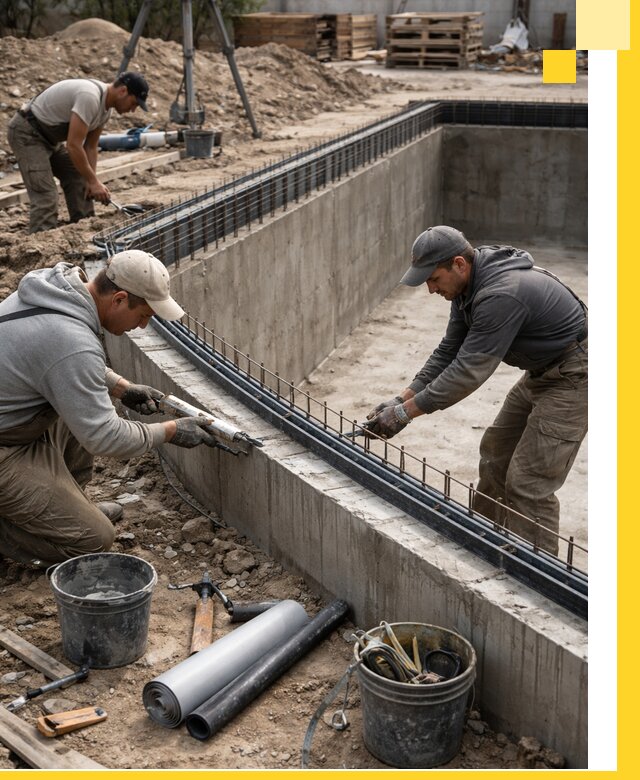 Качественный монтаж чаши бассейна в Зеленодольске под ключ с гарантией