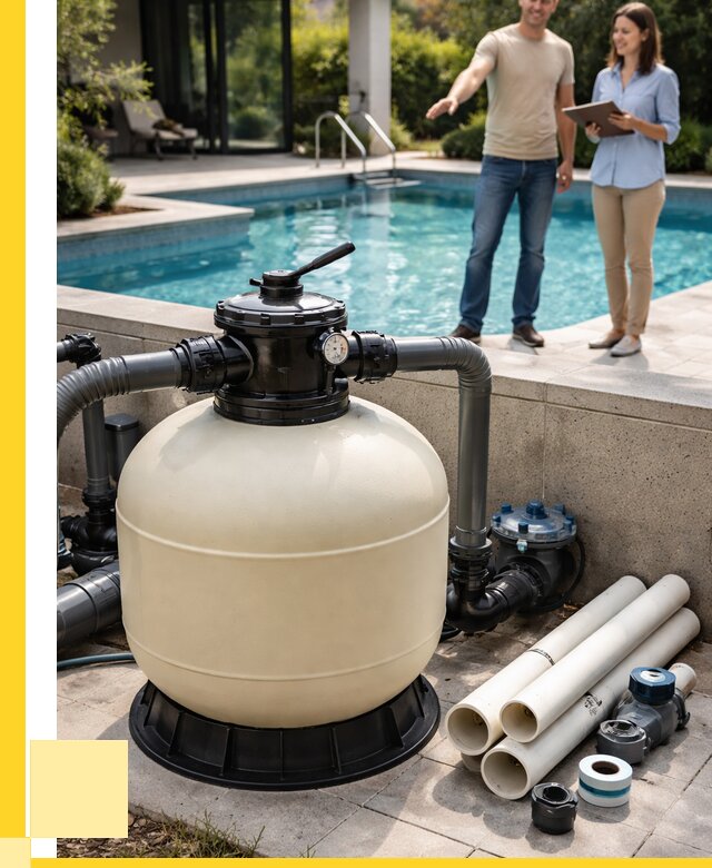 Песочные фильтры для бассейнов в Зеленодольске от 18630 р., ЭриданЗлн