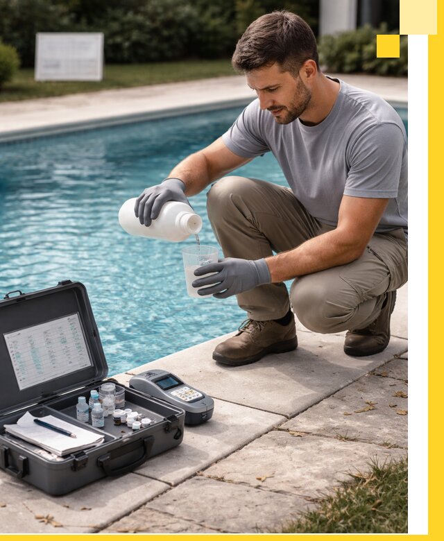 Профессиональная дезинфекция воды в бассейне в Зеленодольске