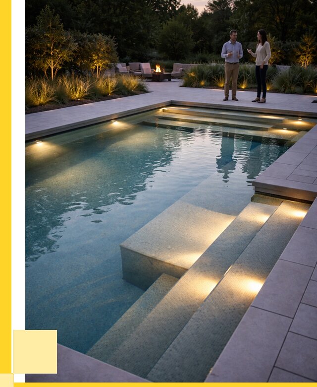 Освещение бассейнов в Зеленодольске под ключ от 25875 р. | ЭриданЗлн