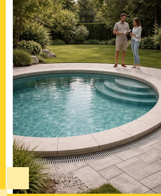 Круглые каркасные бассейны купить в Зеленодольске от 258750 р. | ЭриданЗлн