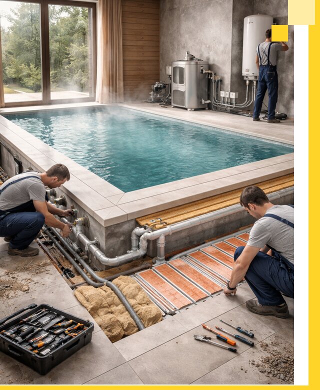 Проектирование и строительство тёплых бассейнов в Зеленодольске