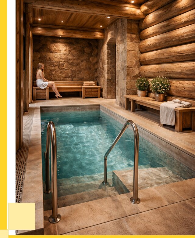 Аренда бани с бассейном в Зеленодольске от 1552500 р. | ЭриданЗлн