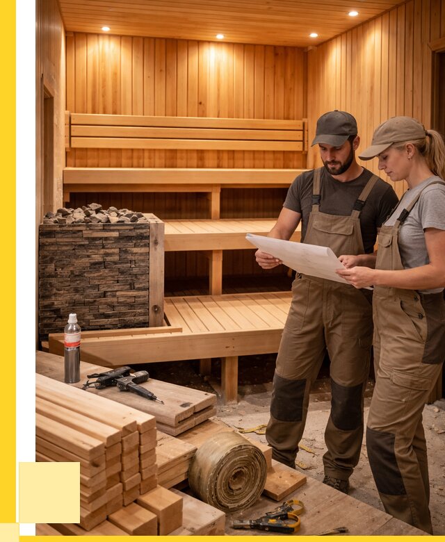 Строительство саун в Зеленодольске под ключ от 258750 р., ЭриданЗлн