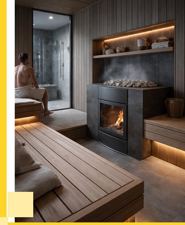 Проект сауны в частном доме в Зеленодольске от 36225 р. | ЭриданЗлн