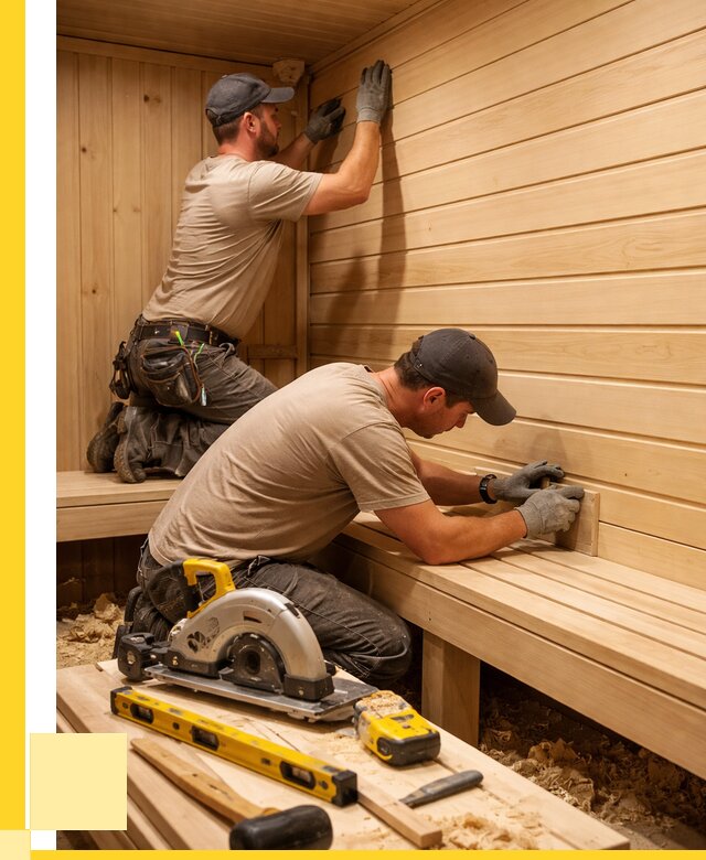 Обшивка саун вагонкой в Зеленодольске от 2588 р. | ЭриданЗлн