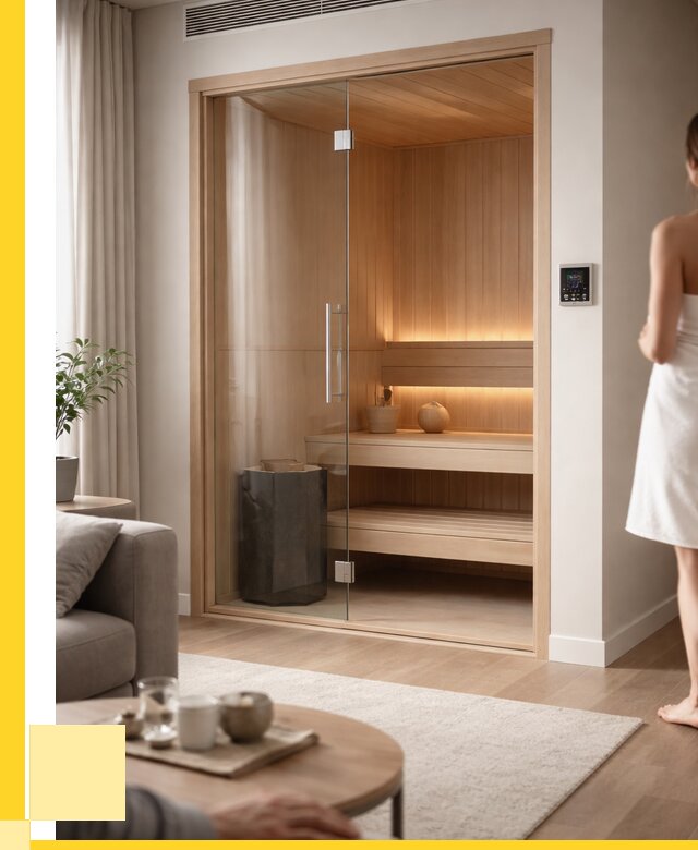 Сауна в квартире под ключ в Зеленодольске от 124200 р. ЭриданЗлн