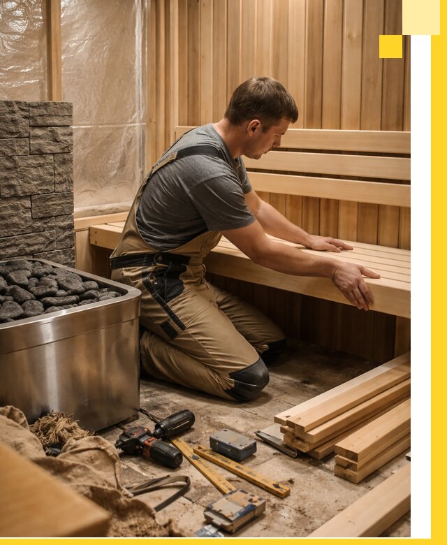 Сауны для дома под ключ с проектированием и монтажом в Зеленодольске