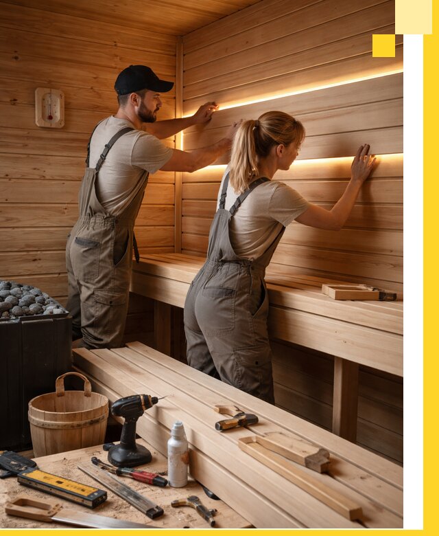 Дизайн саун и бань под ключ с индивидуальным проектом в Зеленодольске