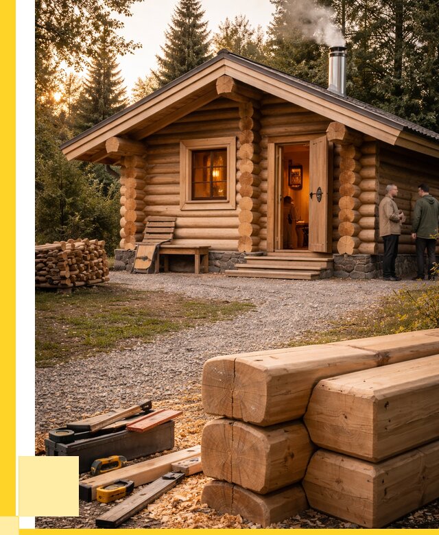 Строительство бань и комплексов в Зеленодольске от 465750 р.| ЭриданЗлн