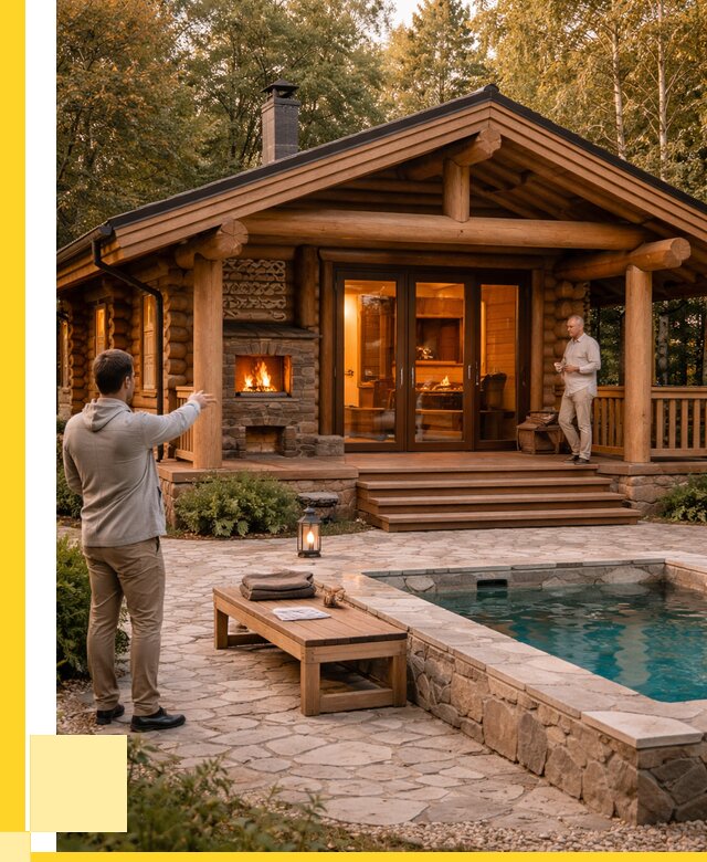 Проекты бань и хамам в Зеленодольске от 25875 р. | ЭриданЗлн