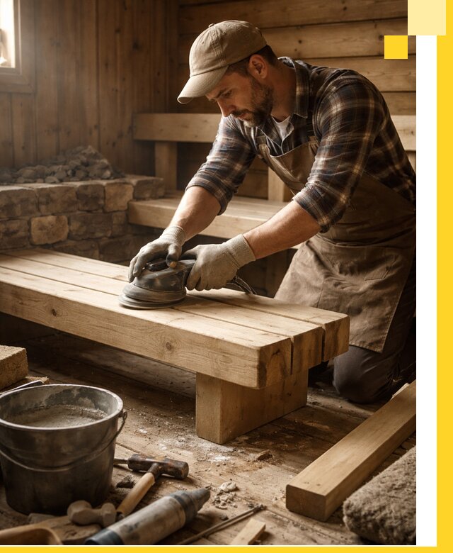 Ремонт бань под ключ в Зеленодольске с гарантией качества и сроков