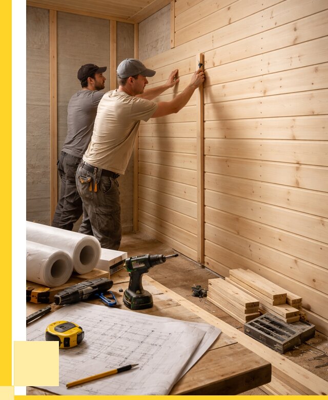 Обшивка бани вагонкой в Зеленодольске от 1242 р., ЭриданЗлн