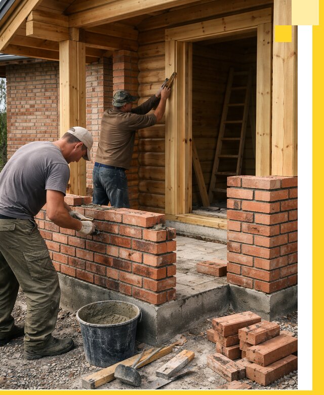 Строительство кирпичных бань под ключ в Зеленодольске с гарантией качества