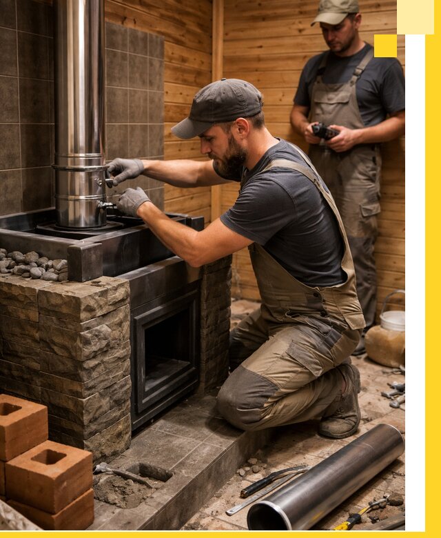 Изготовление и установка банных печей под ключ в Зеленодольске